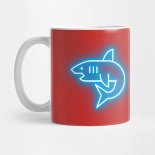 Neon Shark Mug